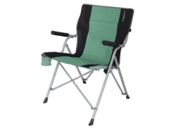 Eurotrail Vouwstoel Arras Staal Groen-zwart