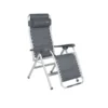 Crespo Kampeer Relax Stoel Al-232 Donker Grijs Kleur 40